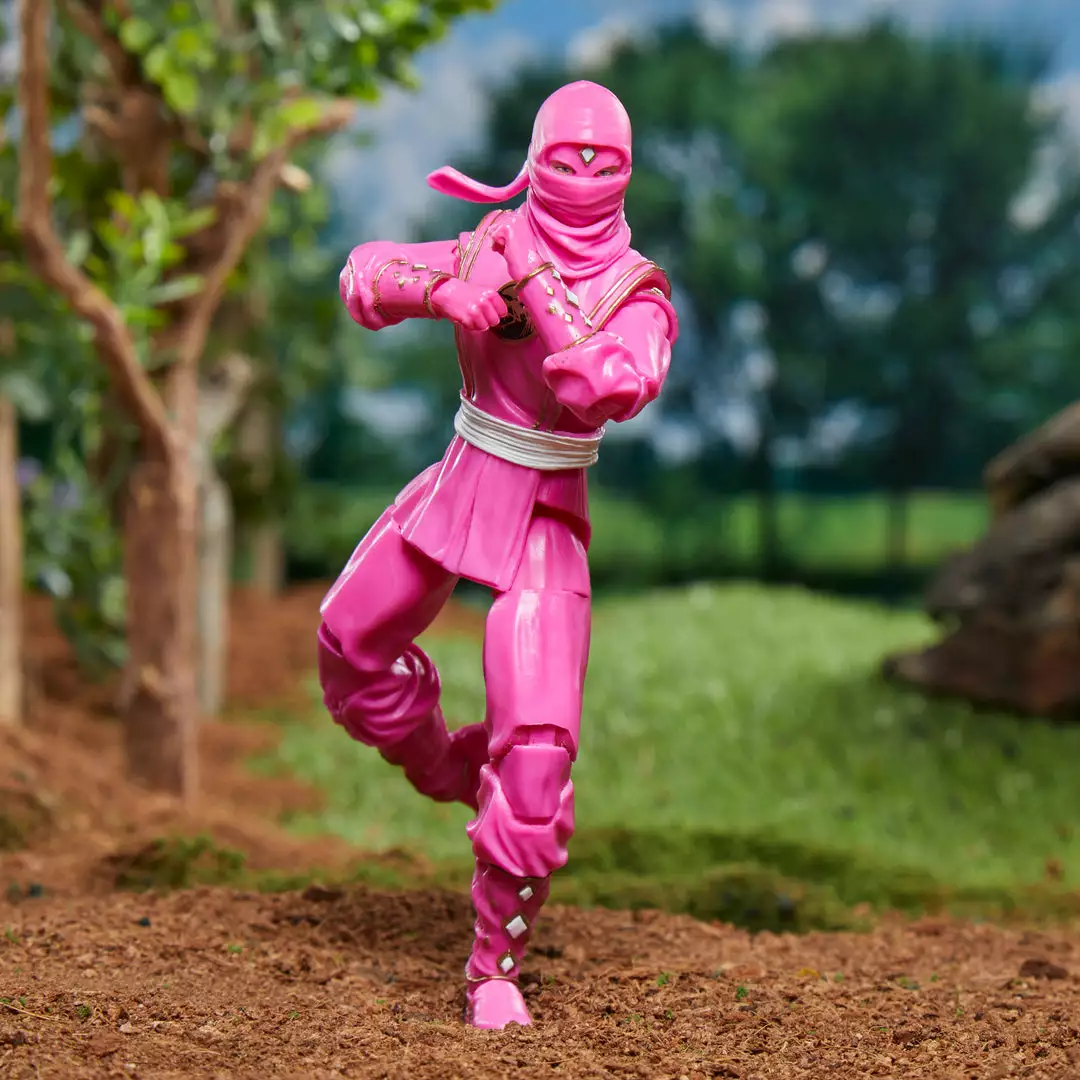 Partner Exclusives Power Rangers Lightning Collection Mighty Morphin Ninja Pink Ranger Figure 9 Partner Exclusives Power Rangers Lightning Collection Mighty Morphin Ninja Pink Ranger Figure