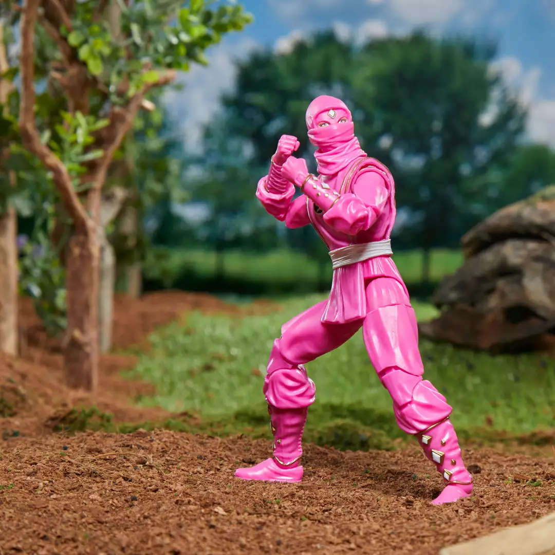 Partner Exclusives Power Rangers Lightning Collection Mighty Morphin Ninja Pink Ranger Figure 11 Partner Exclusives Power Rangers Lightning Collection Mighty Morphin Ninja Pink Ranger Figure