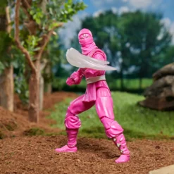 Partner Exclusives Power Rangers Lightning Collection Mighty Morphin Ninja Pink Ranger Figure 27 Partner Exclusives Power Rangers Lightning Collection Mighty Morphin Ninja Pink Ranger Figure