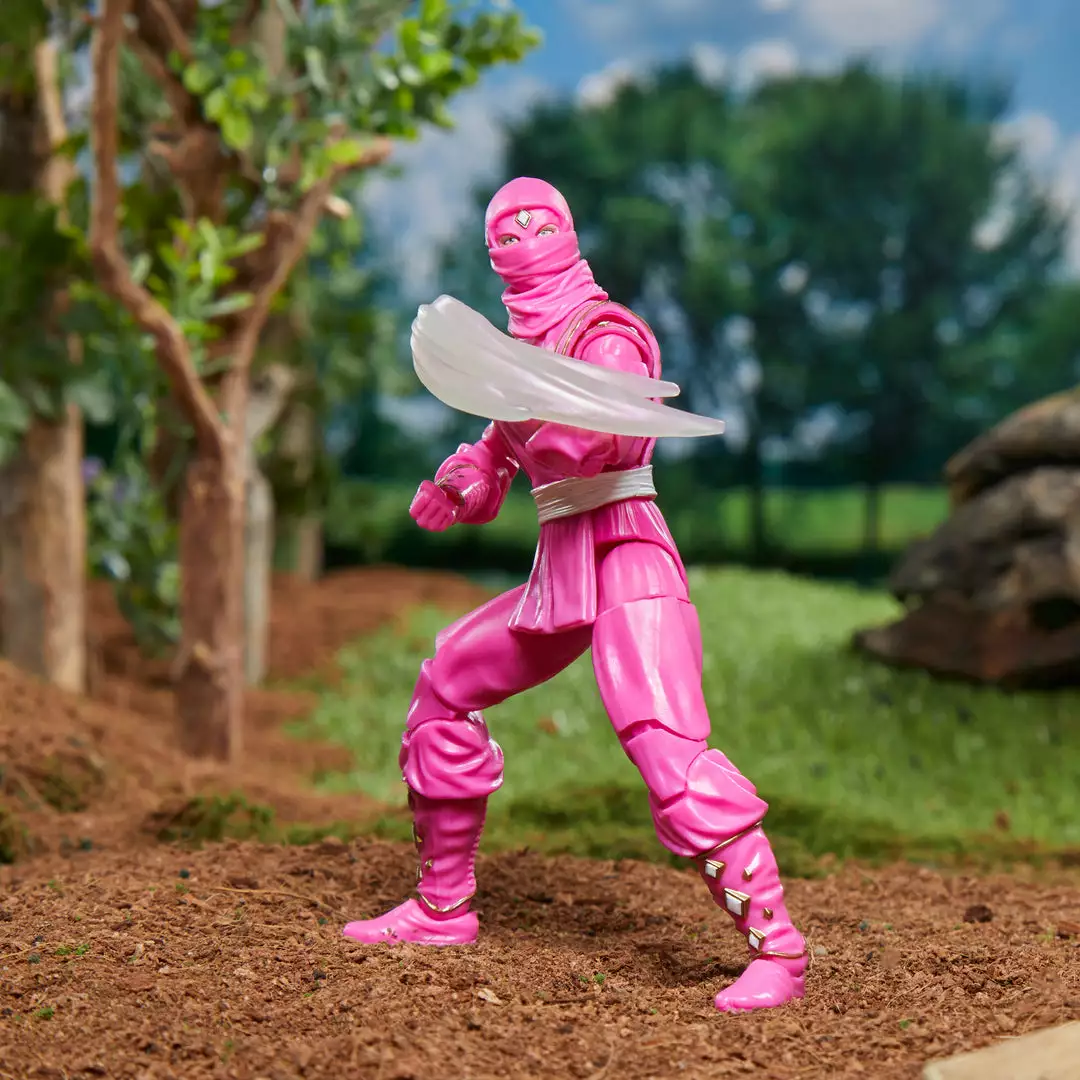 Partner Exclusives Power Rangers Lightning Collection Mighty Morphin Ninja Pink Ranger Figure 12 Partner Exclusives Power Rangers Lightning Collection Mighty Morphin Ninja Pink Ranger Figure