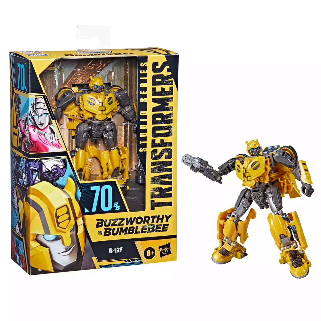 Transformers Buzzworthy Bumblebee Studio Series Deluxe Class 70BB B-127 Partner Exclusives 5 Transformers Buzzworthy Bumblebee Studio Series Deluxe Class 70BB B-127 Partner Exclusives