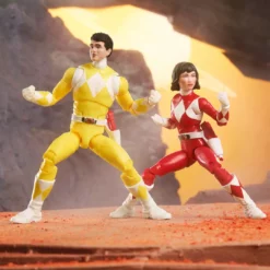 Partner Exclusives Power Rangers Lightning Collection Mighty Morphin Yellow & Red Ranger “Swap” 2-pack