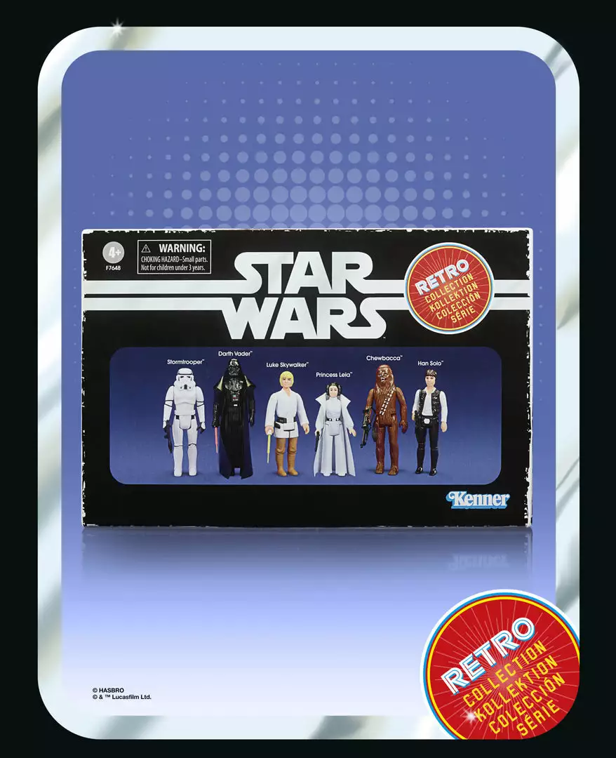 Star Wars Retro Collection Star Wars: A New Hope Collectible Multipack 16 Star Wars Retro Collection Star Wars: A New Hope Collectible Multipack