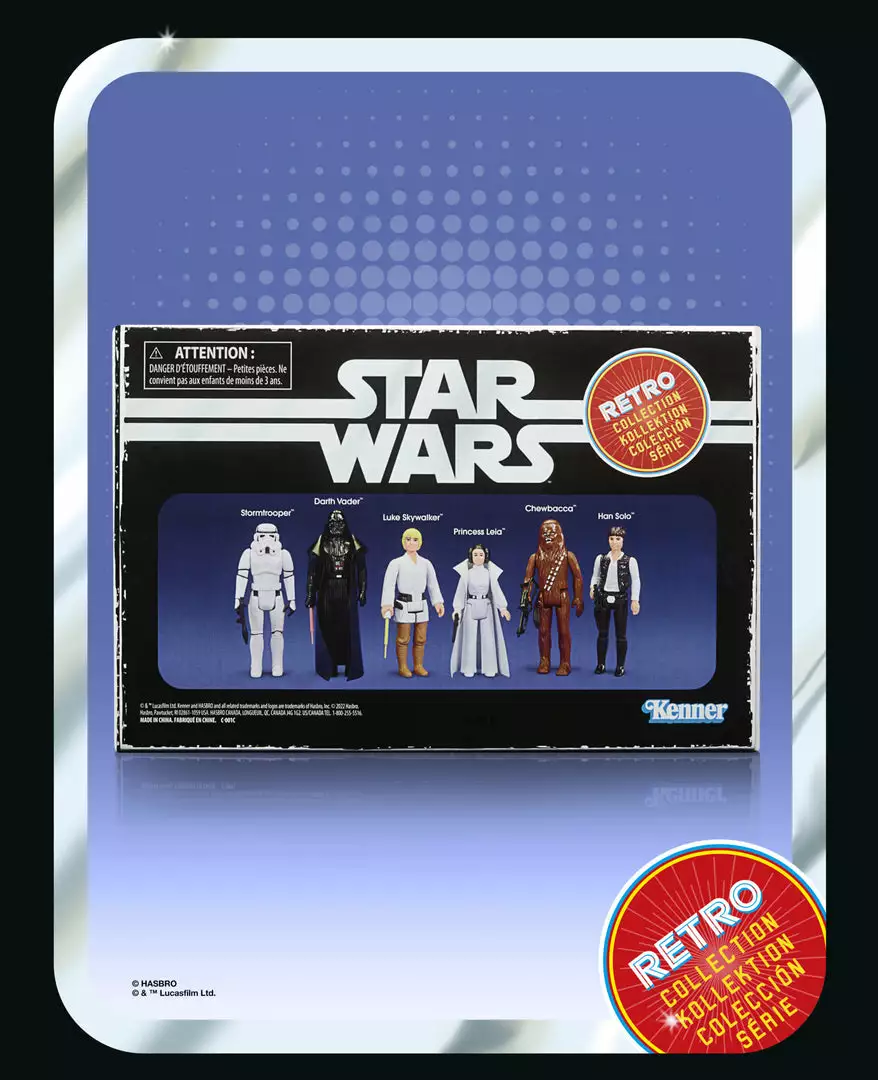 Star Wars Retro Collection Star Wars: A New Hope Collectible Multipack 17 Star Wars Retro Collection Star Wars: A New Hope Collectible Multipack