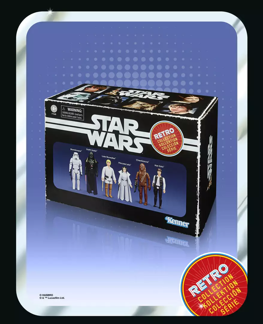 Star Wars Retro Collection Star Wars: A New Hope Collectible Multipack 19 Star Wars Retro Collection Star Wars: A New Hope Collectible Multipack