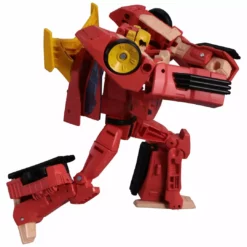 New Transformers Collaborative: Street Fighter II Mash-Up, Autobot Hot Rod [Ken] Vs. Arcee [Chun-Li]