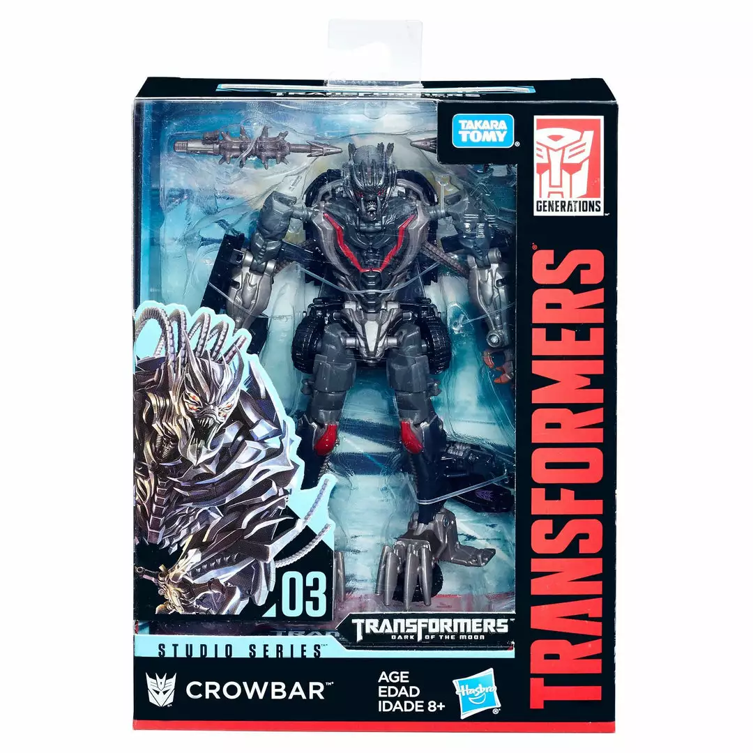 Transformers Studio Series 03 Deluxe Class Movie 3 Crowbar Figure 9 Transformers Studio Series 03 Deluxe Class Movie 3 Crowbar Figure