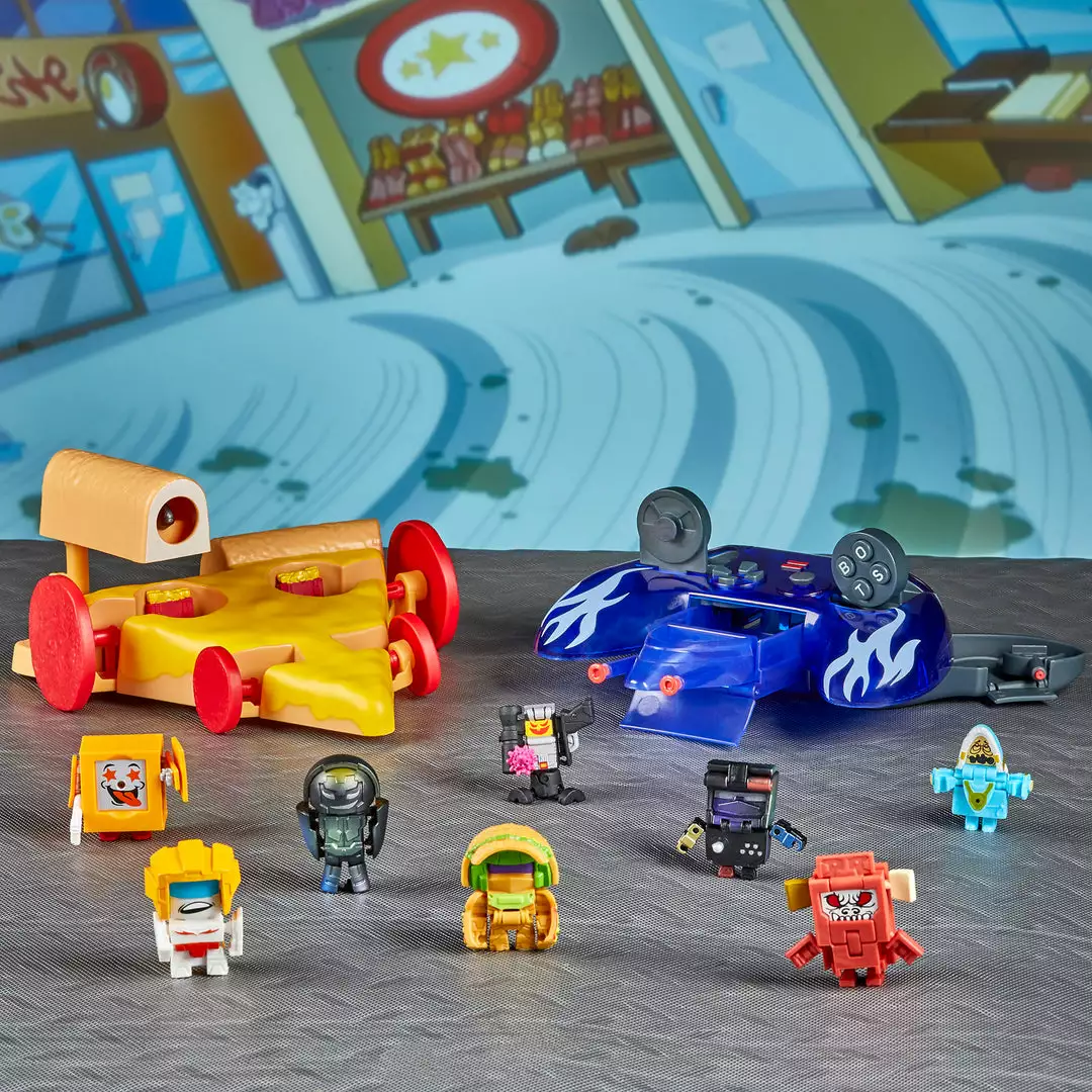 Transformers BotBots Ruckus Rally Racer-Roni & Outta Controller Multipack 4 Transformers BotBots Ruckus Rally Racer-Roni & Outta Controller Multipack