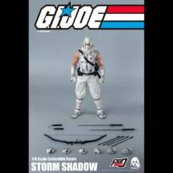 Back In Stock G.I. Joe Storm Shadow Collectible Figure 1/6 Scale By Threezero 19 Back In Stock G.I. Joe Storm Shadow Collectible Figure 1/6 Scale By Threezero