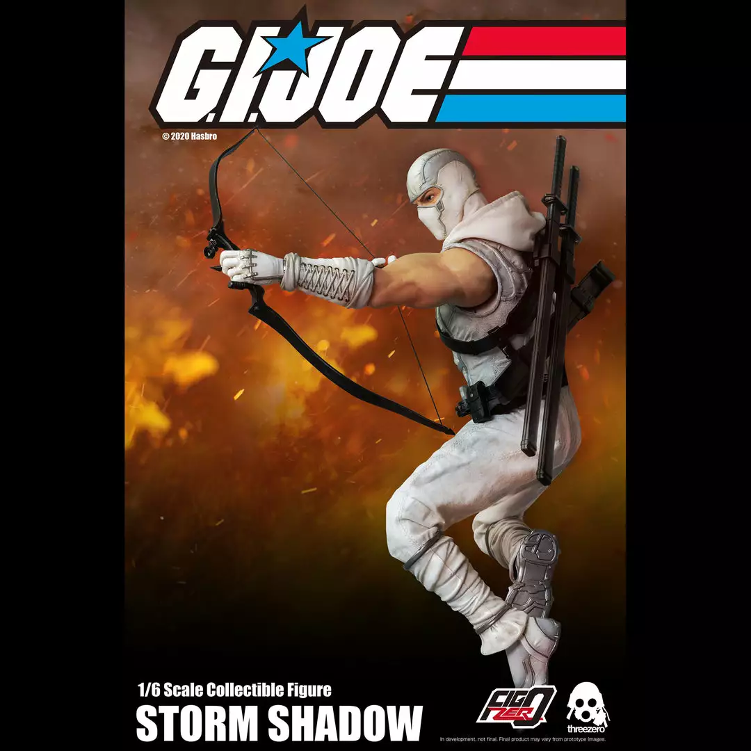 Back In Stock G.I. Joe Storm Shadow Collectible Figure 1/6 Scale By Threezero 9 Back In Stock G.I. Joe Storm Shadow Collectible Figure 1/6 Scale By Threezero
