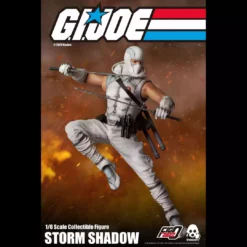 Back In Stock G.I. Joe Storm Shadow Collectible Figure 1/6 Scale By Threezero 18 Back In Stock G.I. Joe Storm Shadow Collectible Figure 1/6 Scale By Threezero