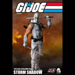 Back In Stock G.I. Joe Storm Shadow Collectible Figure 1/6 Scale By Threezero
