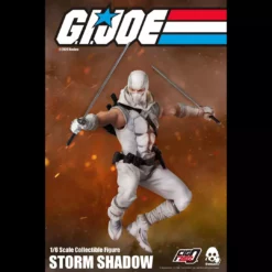 Back In Stock G.I. Joe Storm Shadow Collectible Figure 1/6 Scale By Threezero