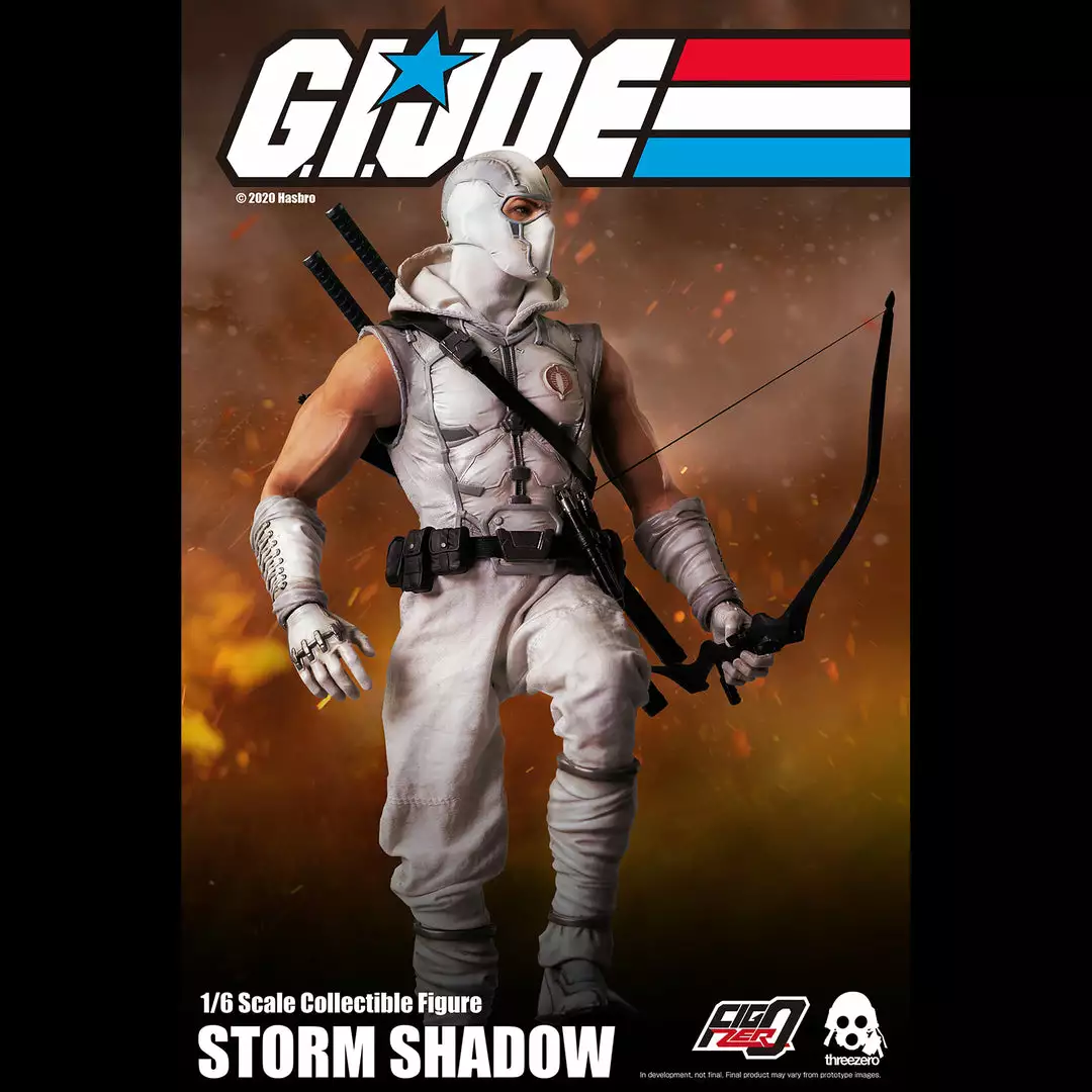Back In Stock G.I. Joe Storm Shadow Collectible Figure 1/6 Scale By Threezero 8 Back In Stock G.I. Joe Storm Shadow Collectible Figure 1/6 Scale By Threezero