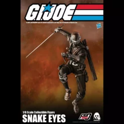 G.I. Joe Snake Eyes Collectible Figure 1/6 Scale By Threezero Back In Stock