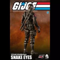 G.I. Joe Snake Eyes Collectible Figure 1/6 Scale By Threezero Back In Stock 18 G.I. Joe Snake Eyes Collectible Figure 1/6 Scale By Threezero Back In Stock