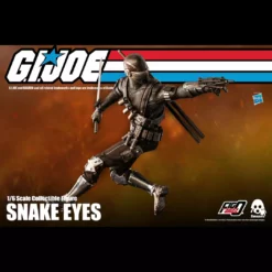 G.I. Joe Snake Eyes Collectible Figure 1/6 Scale By Threezero Back In Stock
