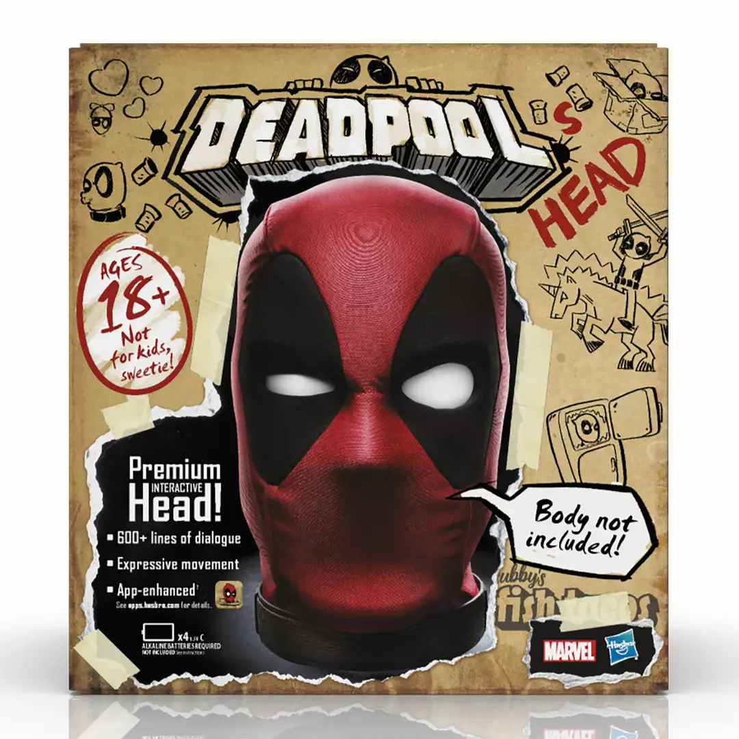 Marvel Legends Deadpool’s Premium Interactive Head 11 Marvel Legends Deadpool’s Premium Interactive Head