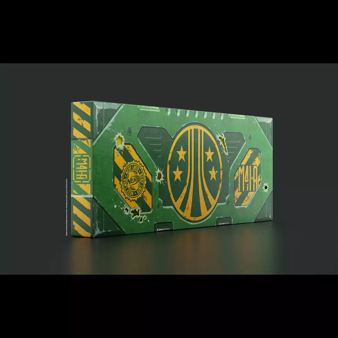 NERF LMTD ALIENS M41-A Blaster 12 NERF LMTD ALIENS M41-A Blaster