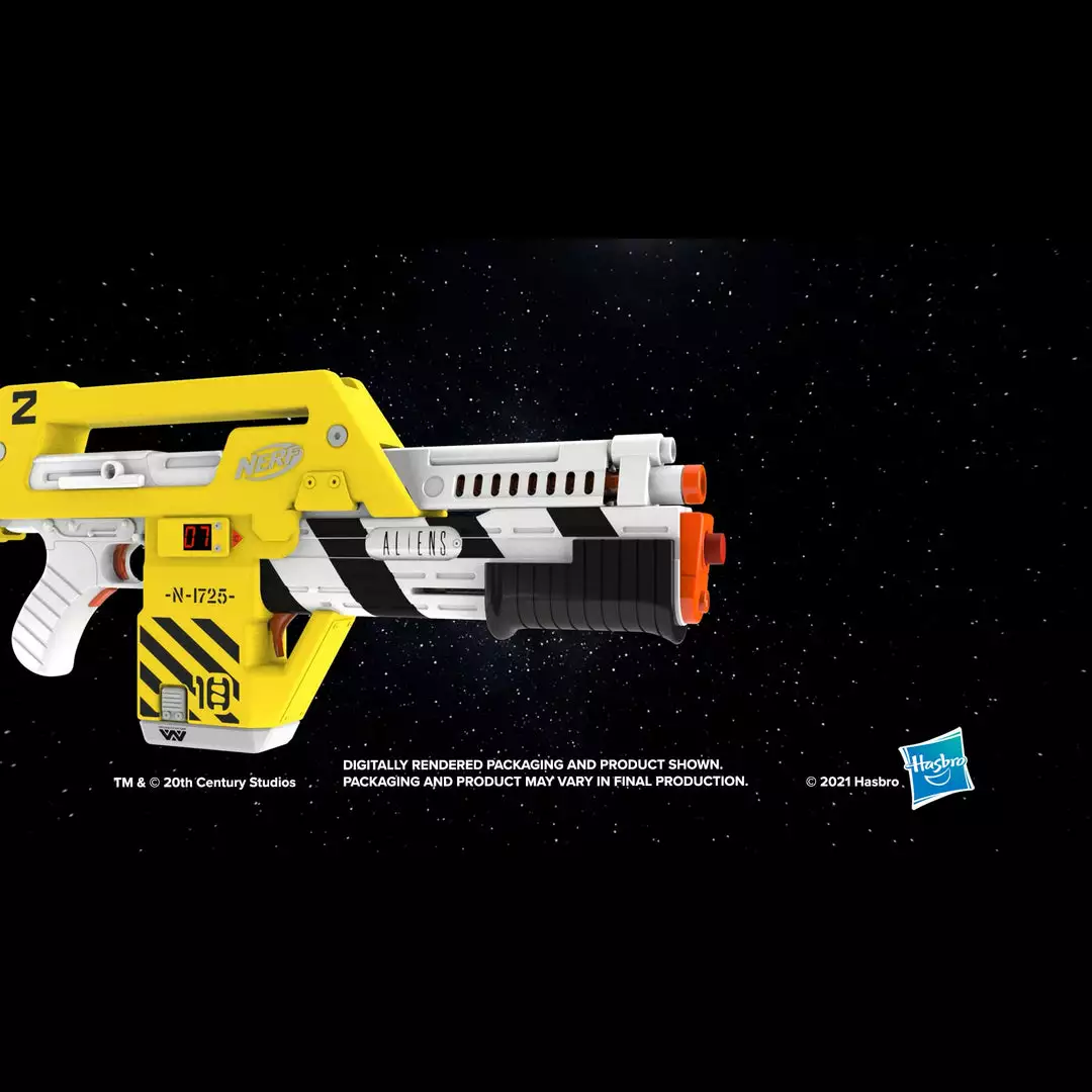 NERF LMTD ALIENS M41-A Blaster 10 NERF LMTD ALIENS M41-A Blaster