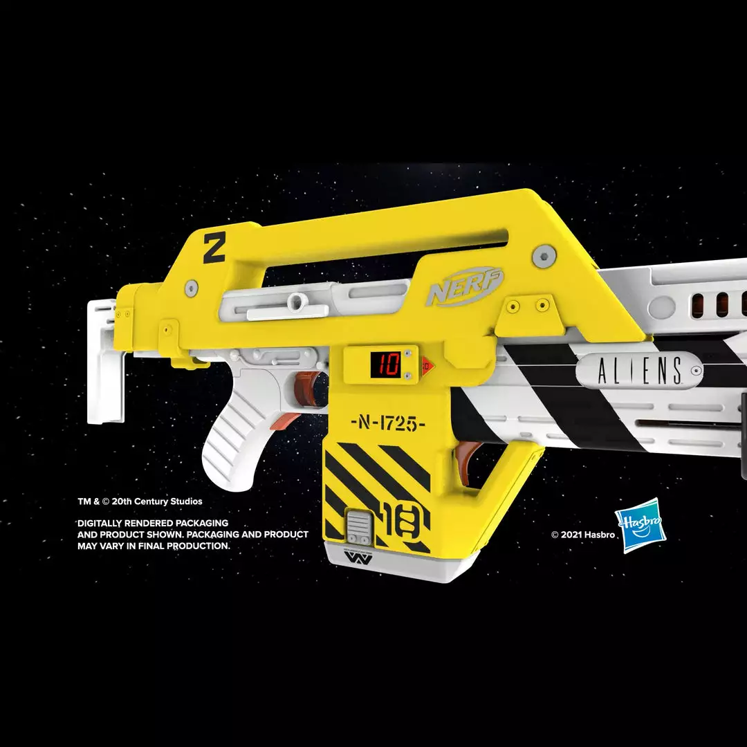 NERF LMTD ALIENS M41-A Blaster 4 NERF LMTD ALIENS M41-A Blaster