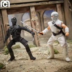 G.I. Joe X Mego Ninja Rivals Snake Eyes & Storm Shadow 2-Pack