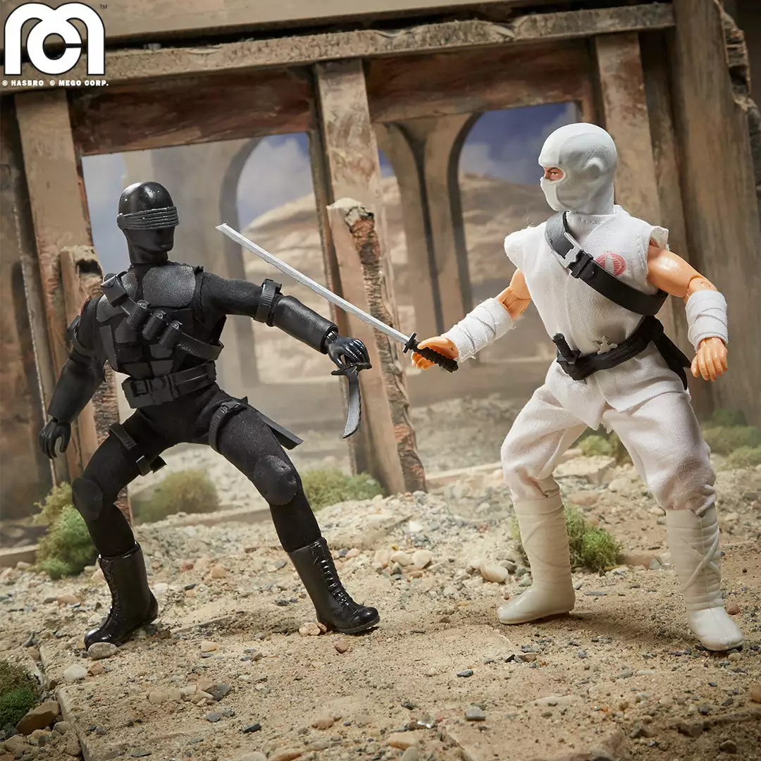 G.I. Joe X Mego Ninja Rivals Snake Eyes & Storm Shadow 2-Pack 3 G.I. Joe X Mego Ninja Rivals Snake Eyes & Storm Shadow 2-Pack