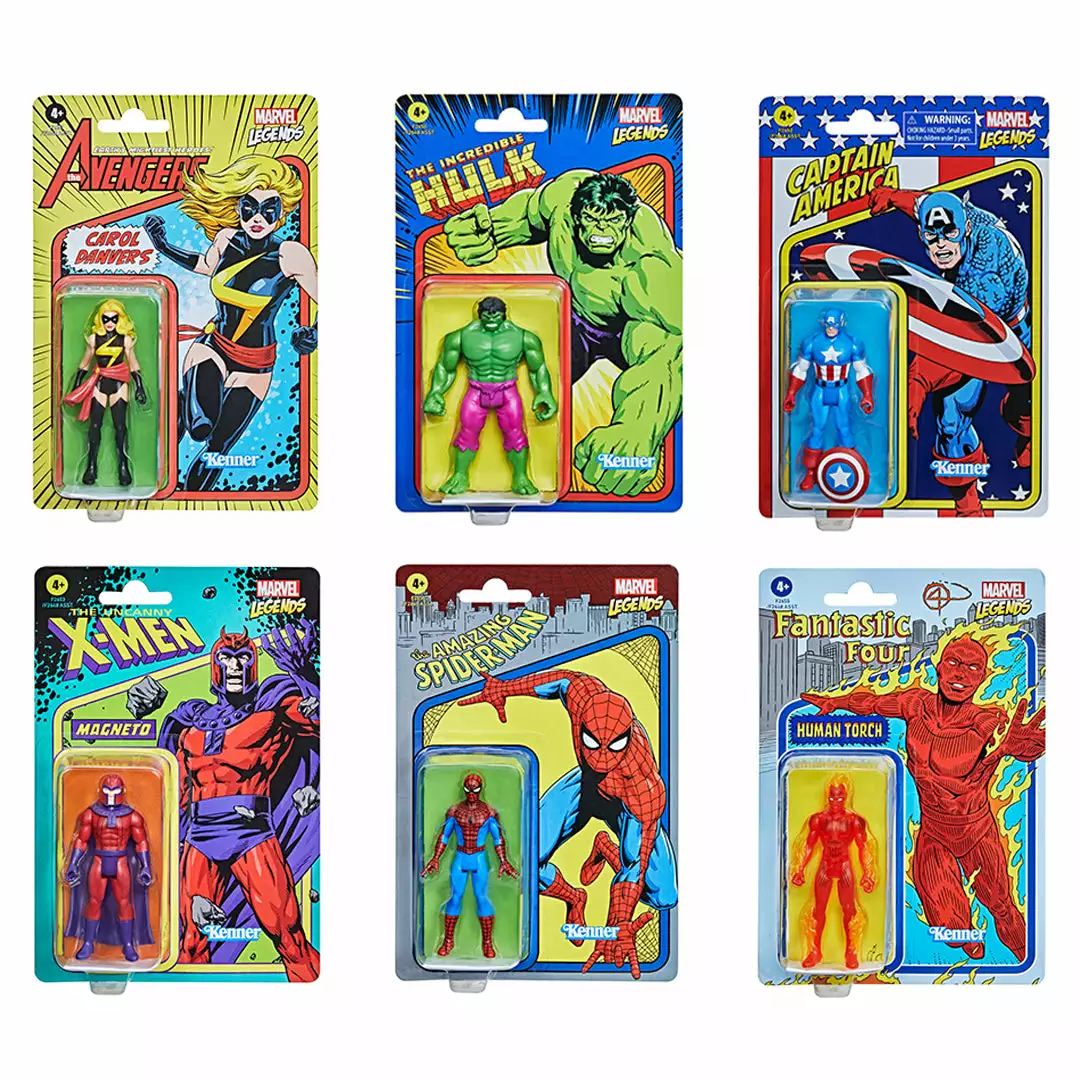 Hasbro Marvel Legends Retro 375 Figures 3 Hasbro Marvel Legends Retro 375 Figures