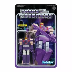 Transformers ReAction Blitzwing Figure By Super7