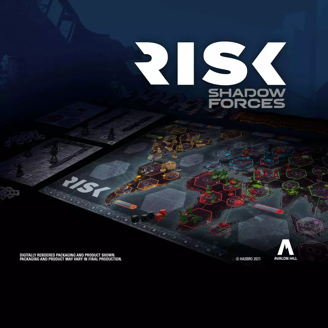 Avalon Hill Other Brands Risk Shadow Forces 3 Avalon Hill Other Brands Risk Shadow Forces