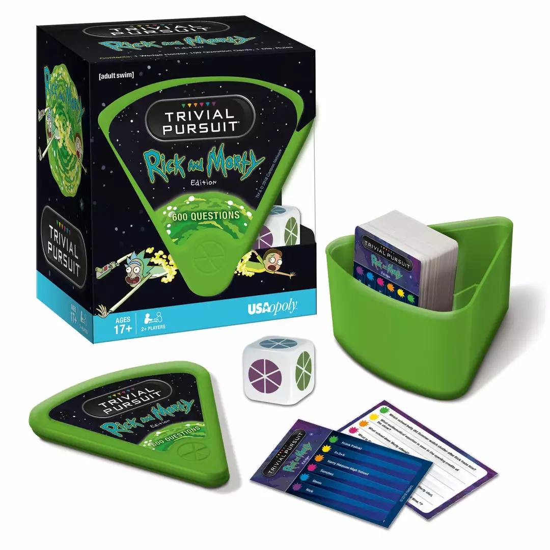 USAopoly TRIVIAL PURSUIT Rick And Morty Other Brands 3 USAopoly TRIVIAL PURSUIT Rick And Morty Other Brands