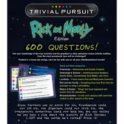 USAopoly TRIVIAL PURSUIT Rick And Morty Other Brands