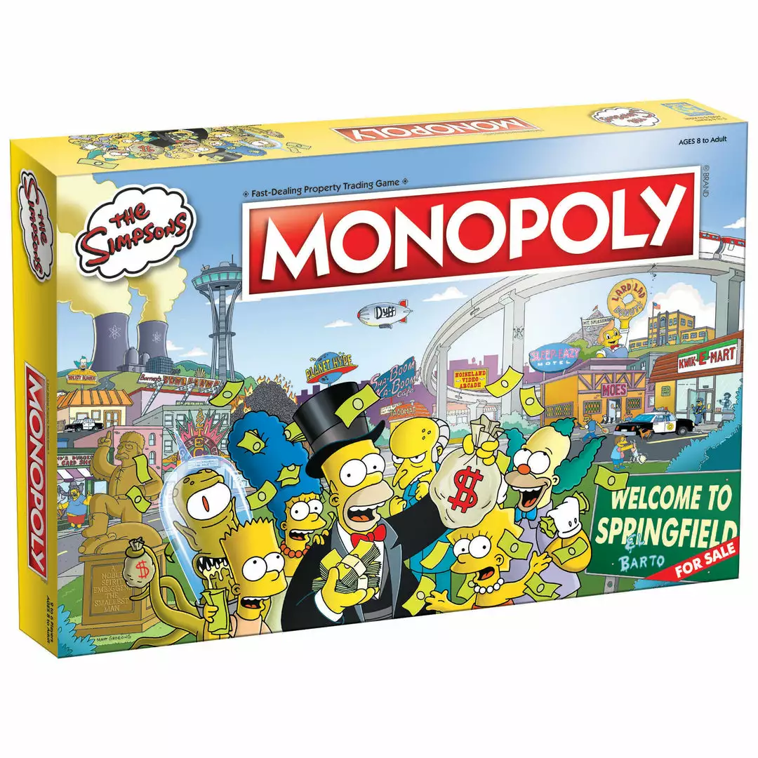 USAopoly Hasbro Gaming MONOPOLY The Simpsons 4 USAopoly Hasbro Gaming MONOPOLY The Simpsons