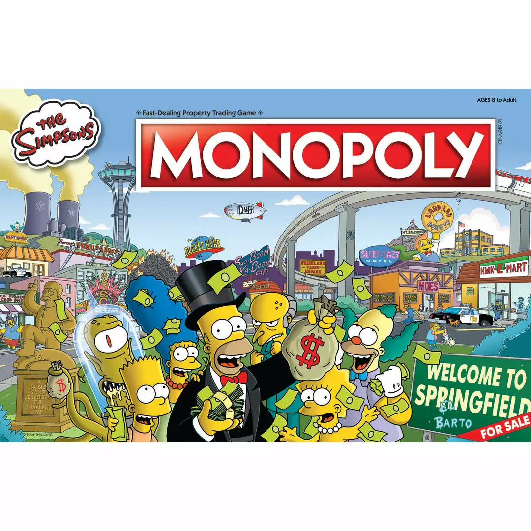 USAopoly Hasbro Gaming MONOPOLY The Simpsons 7 USAopoly Hasbro Gaming MONOPOLY The Simpsons