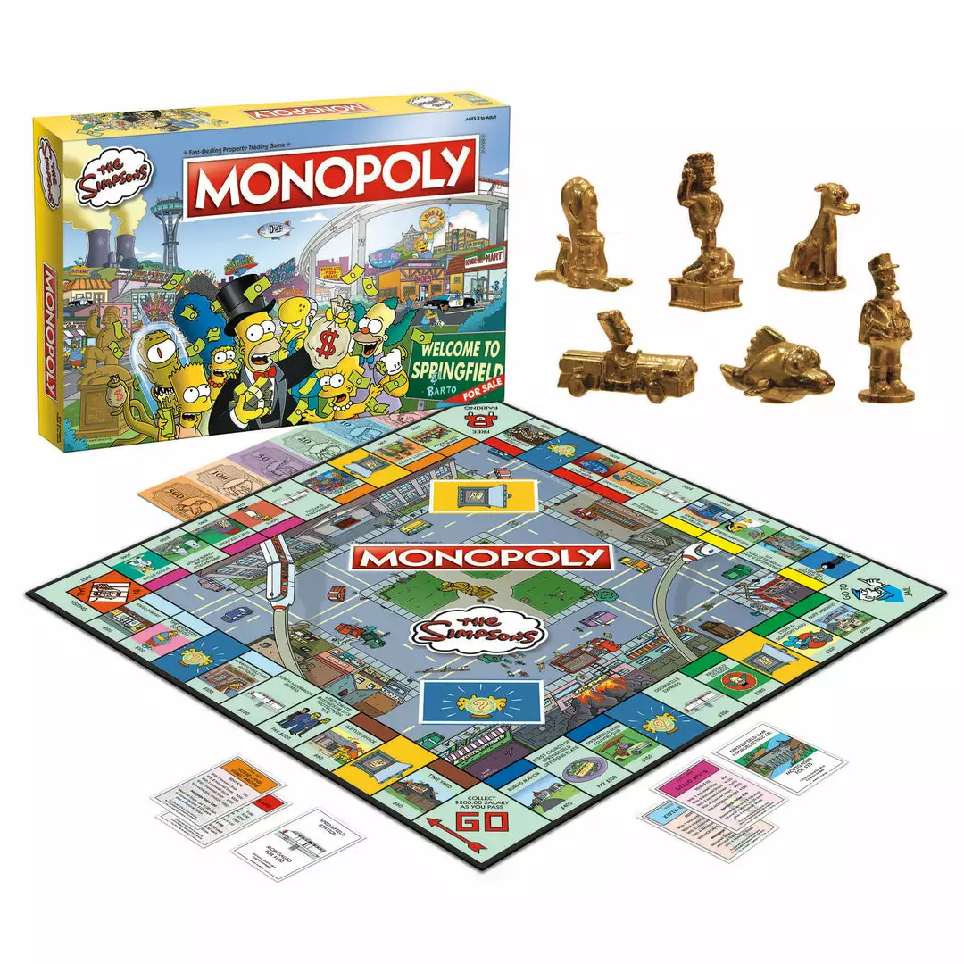 USAopoly Hasbro Gaming MONOPOLY The Simpsons 3 USAopoly Hasbro Gaming MONOPOLY The Simpsons