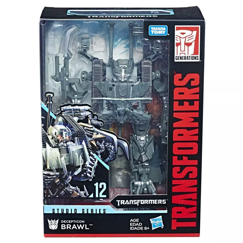 Transformers Studio Series 12 Voyager Class Movie 1 Decepticon Brawl Figure 10 Transformers Studio Series 12 Voyager Class Movie 1 Decepticon Brawl Figure