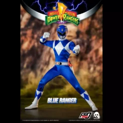 Mighty Morphin Power Rangers Blue Ranger Collectible Figure 1/6 Scale By Threezero