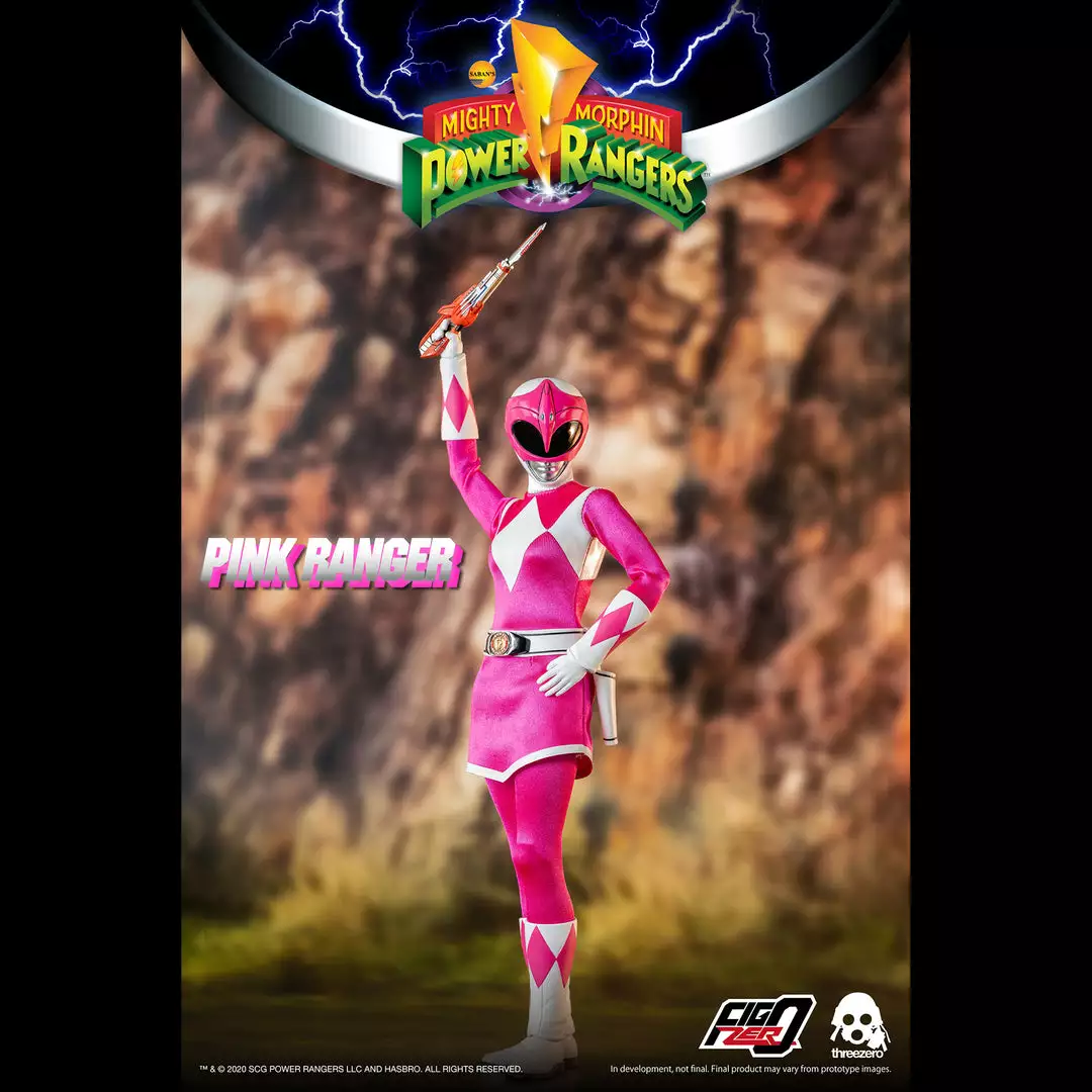 Back In Stock Mighty Morphin Power Rangers Pink Ranger Collectible Figure 1/6 Scale By Threezero 10 Back In Stock Mighty Morphin Power Rangers Pink Ranger Collectible Figure 1/6 Scale By Threezero