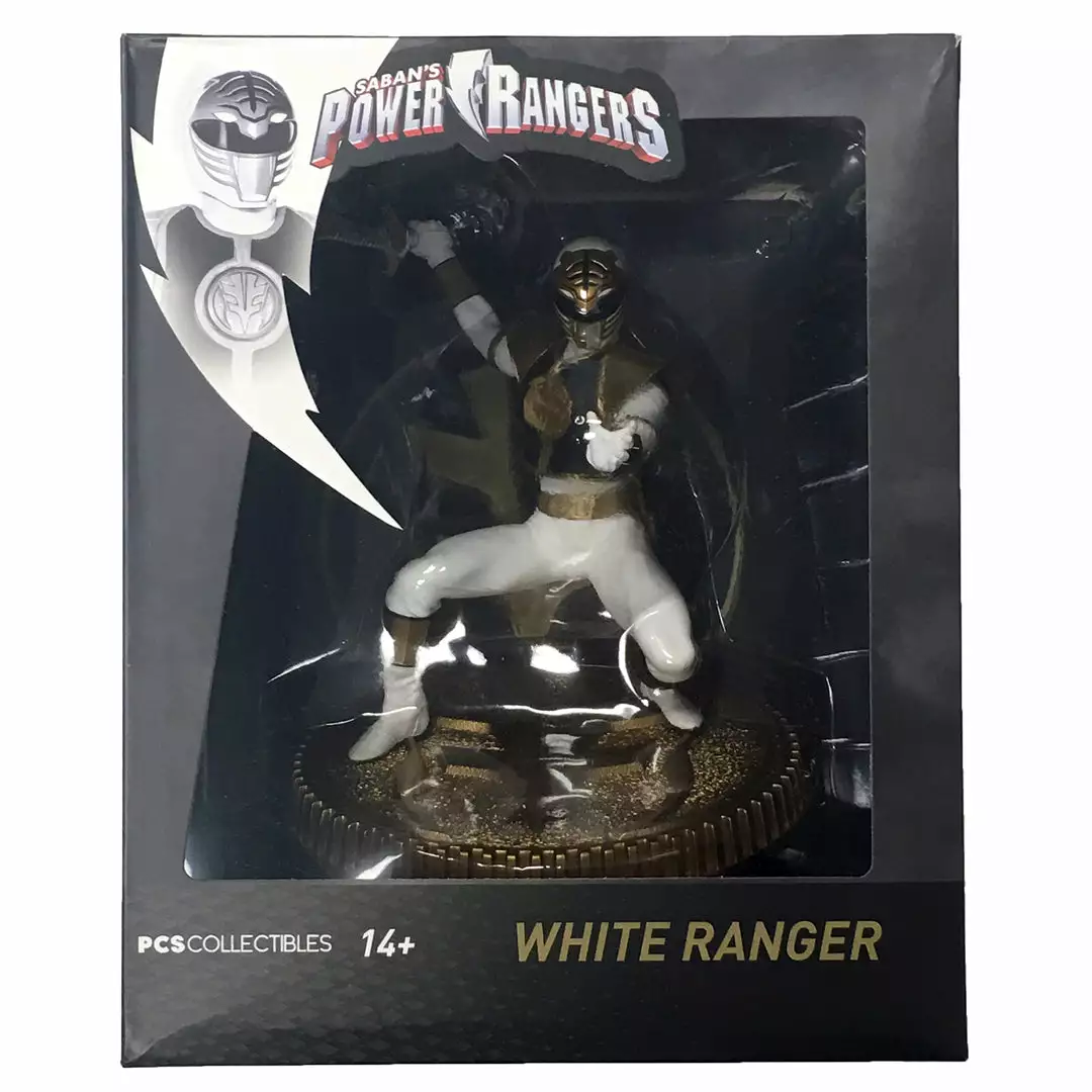 Mighty Morphin Power Rangers White Ranger Collectible Figure By PCS Collectibles 7 Mighty Morphin Power Rangers White Ranger Collectible Figure By PCS Collectibles