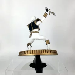 Mighty Morphin Power Rangers White Ranger Collectible Figure By PCS Collectibles 9 Mighty Morphin Power Rangers White Ranger Collectible Figure By PCS Collectibles