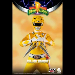 Back In Stock Mighty Morphin Power Rangers Yellow Ranger Collectible Figure 1/6 Scale By Threezero